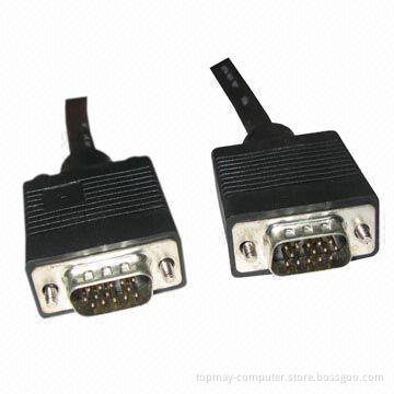 Monitor VGA Cables with 1.8m Length, CE Mark